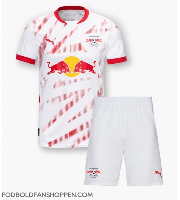 RB Leipzig Xavi Simons #10 Hjemmebanetrøje Børn 2024-25 Kortærmet (+ Korte bukser)